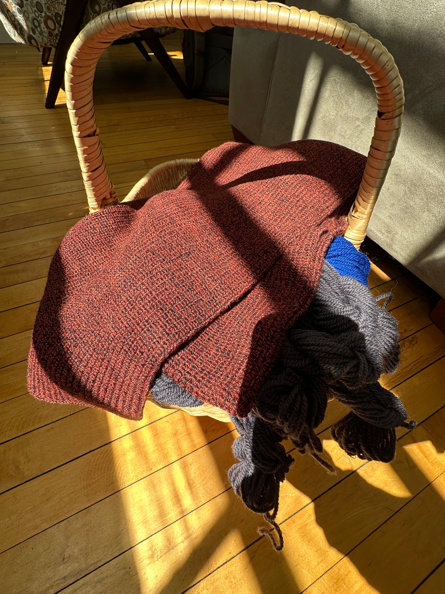 100% Upcycled Wool Scarf